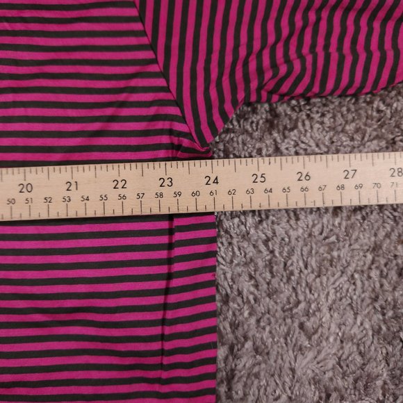 Jeff Rose Polo Shirt Mens XL Pink Stripes Short Sleeves Golfing Pullover Top - Picture 4 of 13